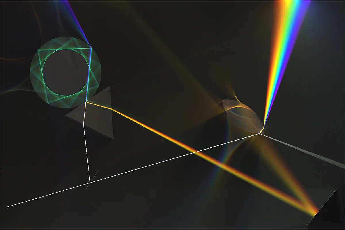 Refractorium light simulation