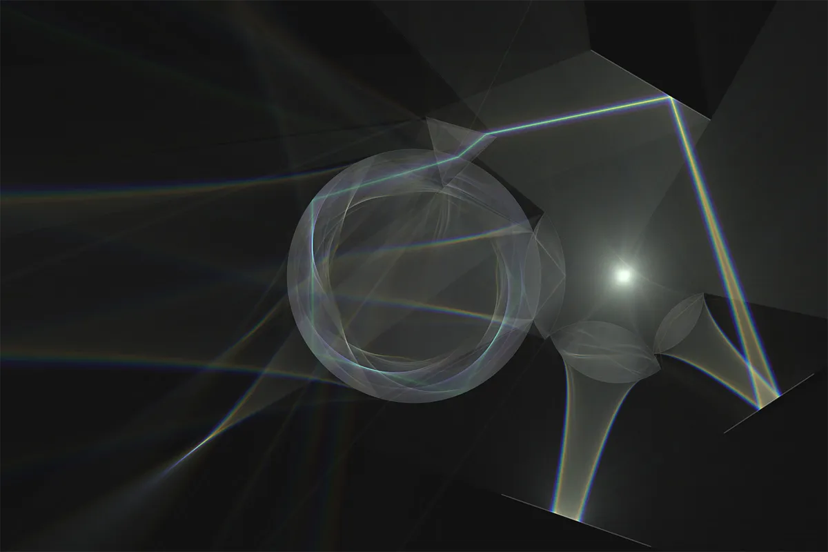 Light through a cylinder in Refractorium