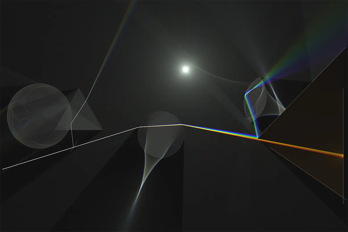 Mixed light sources in Refractorium