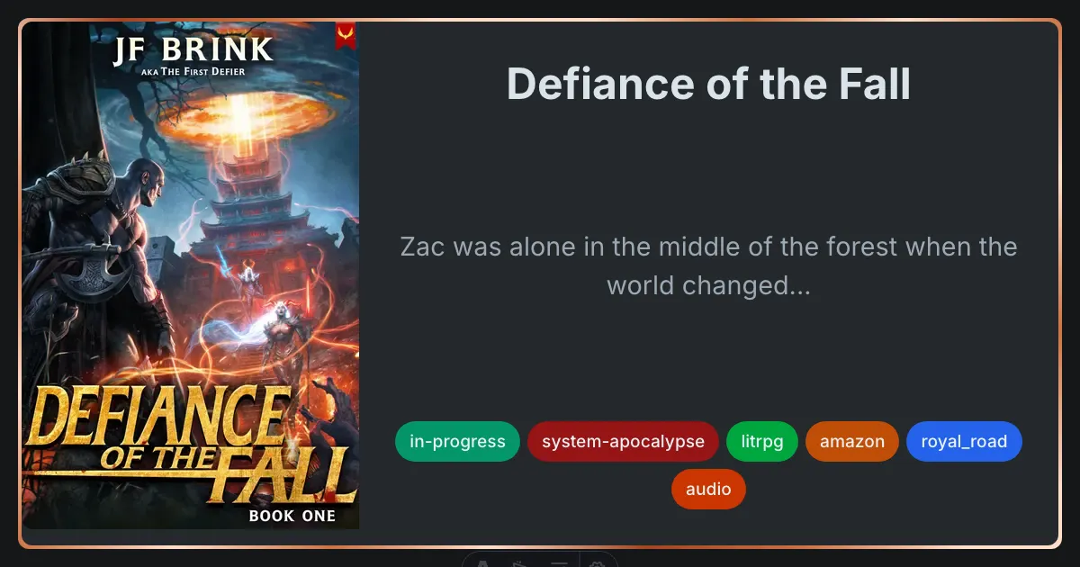 Defiance of the Fall - Samuel Hinton